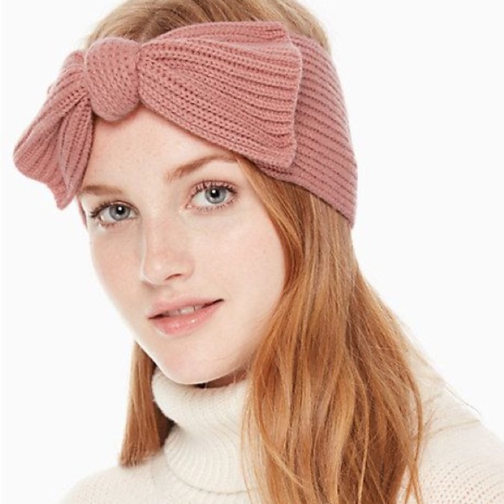 NWT Pink kate spade new york Knit Headband Earwarmer - NS